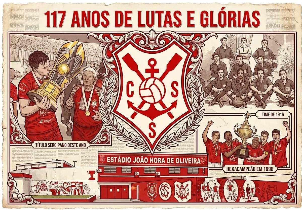 Sergipe comemora aniversário em ano de marcas históricas para o futebol do clube