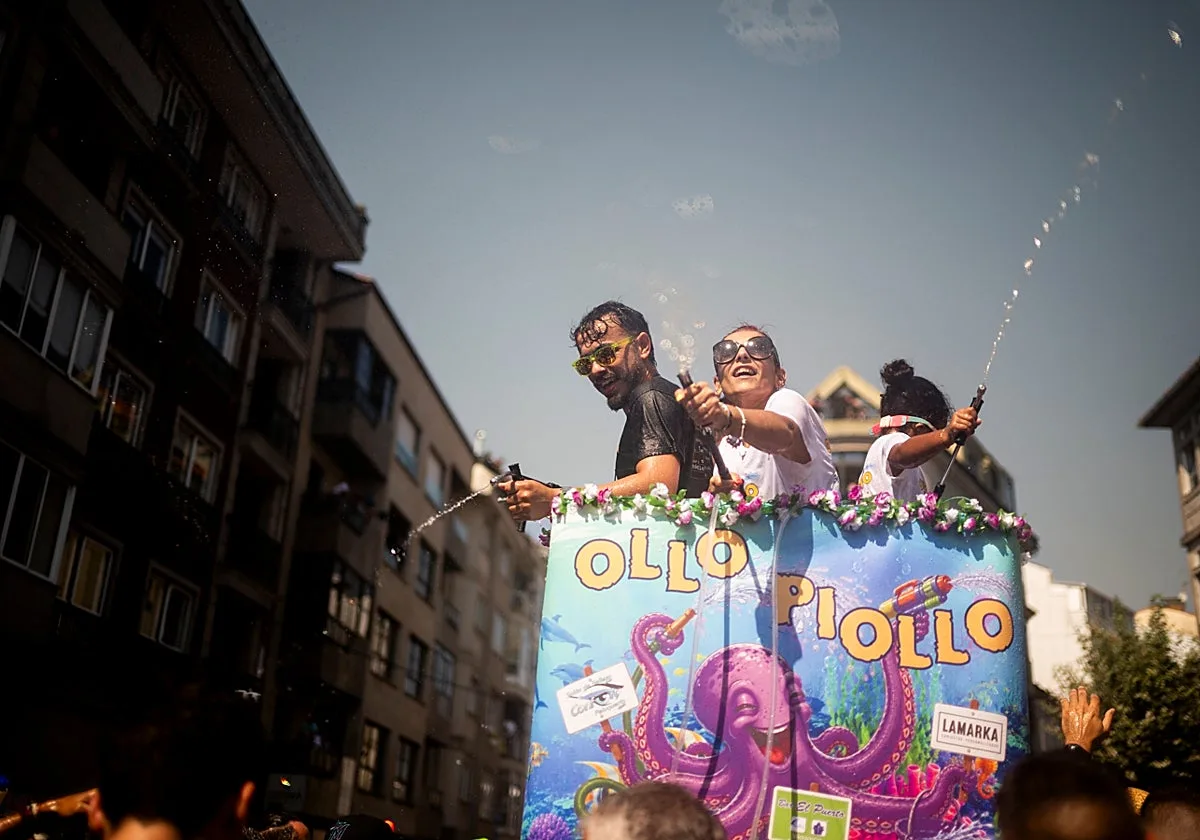 Vilagarcía defiende el bajo impacto de la Festa da Auga en pleno verano récord por sequía