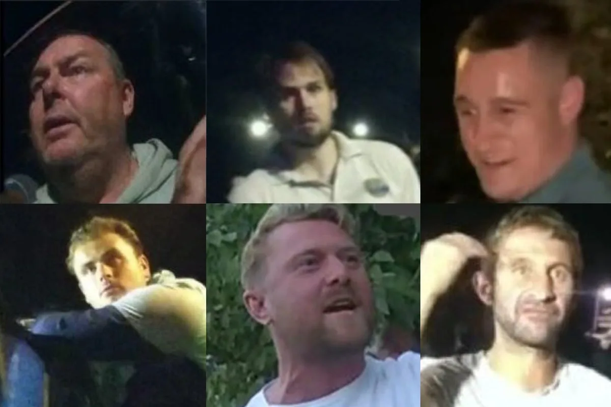 Police searching for six men after disorder at Portsmouth anti-migrant protest