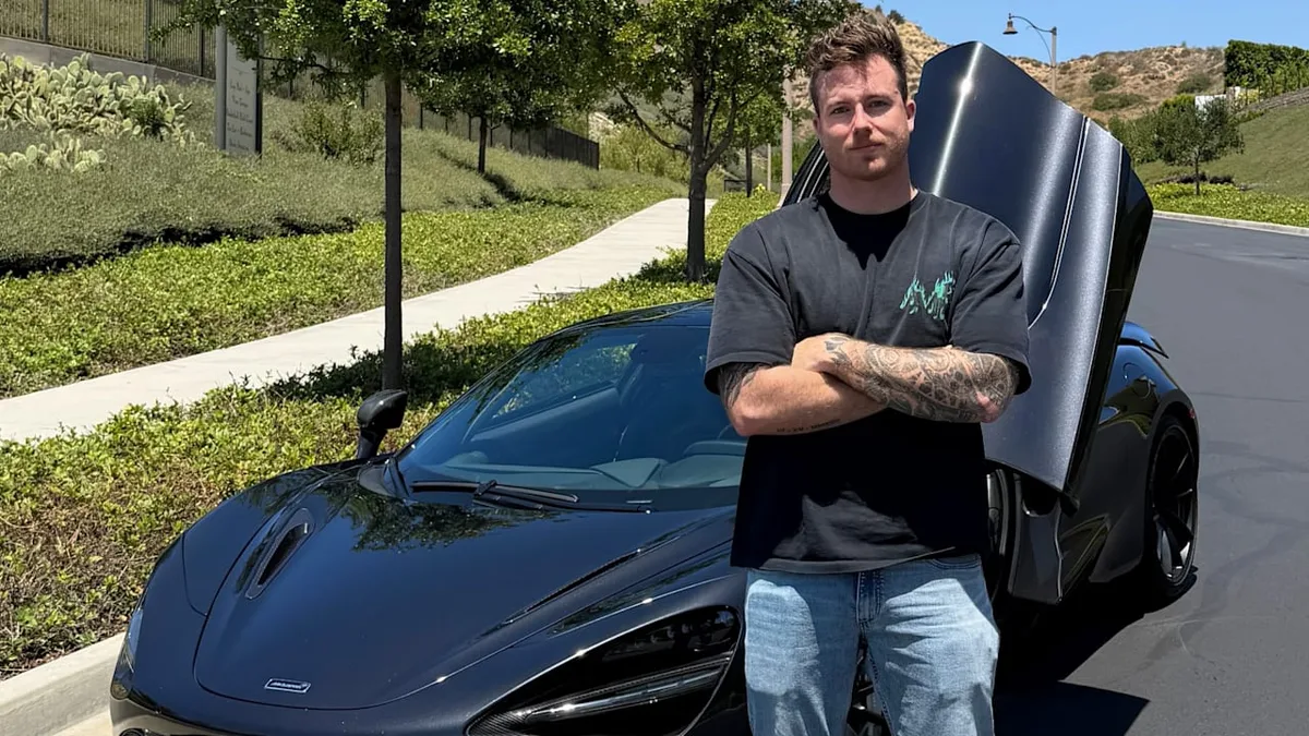 Horror-Crash in Kalifornien - Auto-Influencer (27) verbrennt in seinem McLaren