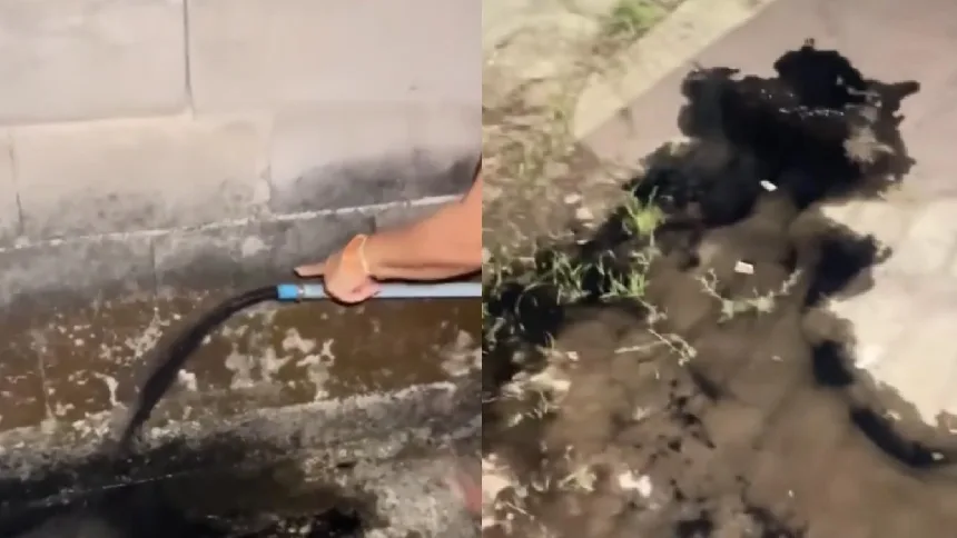 VIDEO VIRAL: Habitantes de Apure denunciaron que el agua potable que les llega es de color negro