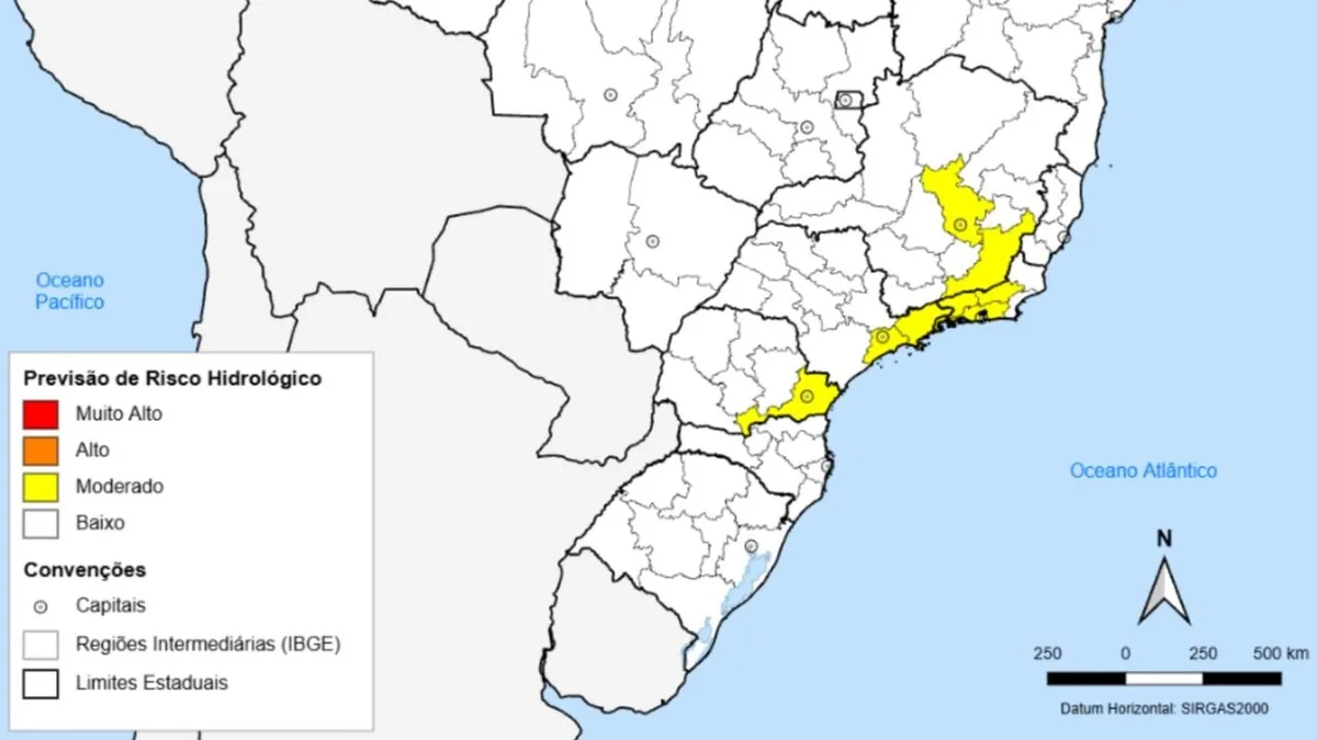 Chuva coloca Curitiba e região sob risco moderado de alagamentos nesta quarta-feira