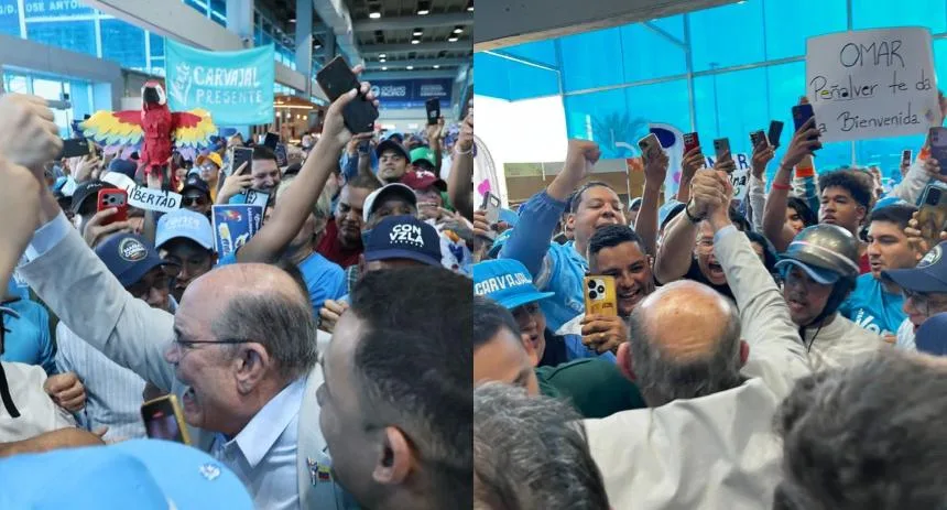 «Voy más fuerte que nunca»: Opositor Omar González regresó al país, estuvo un año en el exilio tras abandonar la Embajada de Argentina