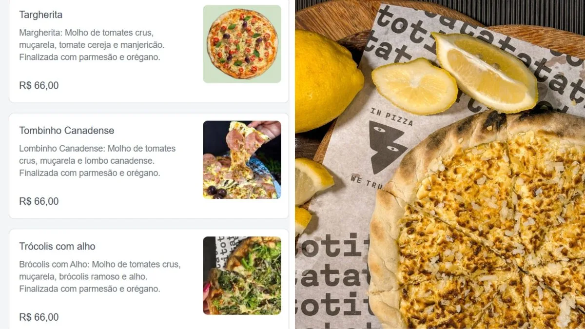 “Targherita” e “Talabresa”: pizzaria faz sucesso com trocadilhos inusitados no cardápio em Florianópolis