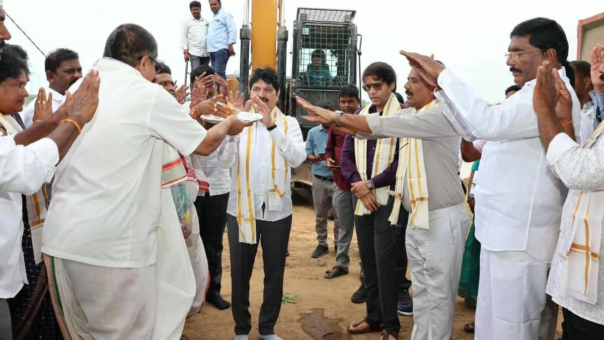 Pushkar ghat works begin in Bhadrachalam ahead of 2027 Godavari Pushkarams