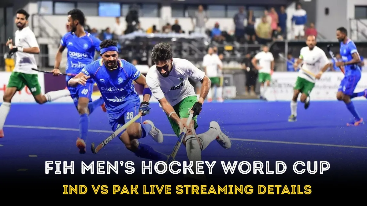 India vs Pakistan hockey live streaming: Where to watch today's WC match?
