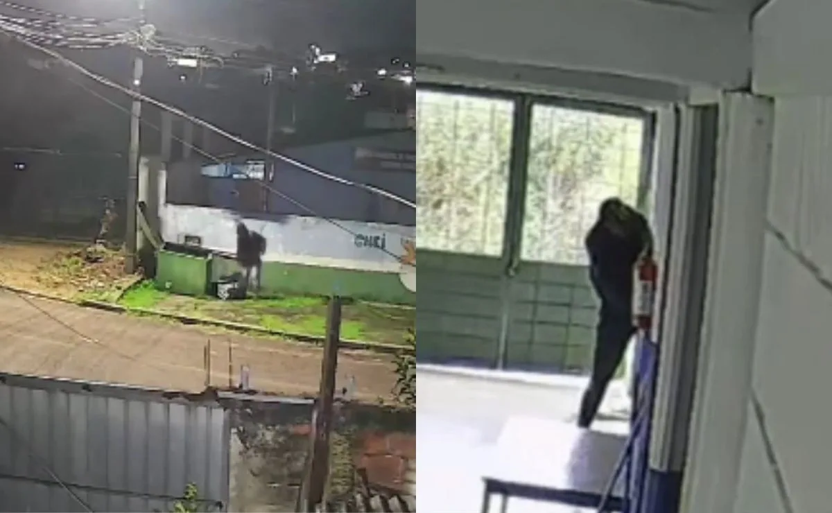 Furto em escolas de Almirante Tamandaré: suspeito é preso e secretário pede ajuda da população: “Atos de vandalismo”