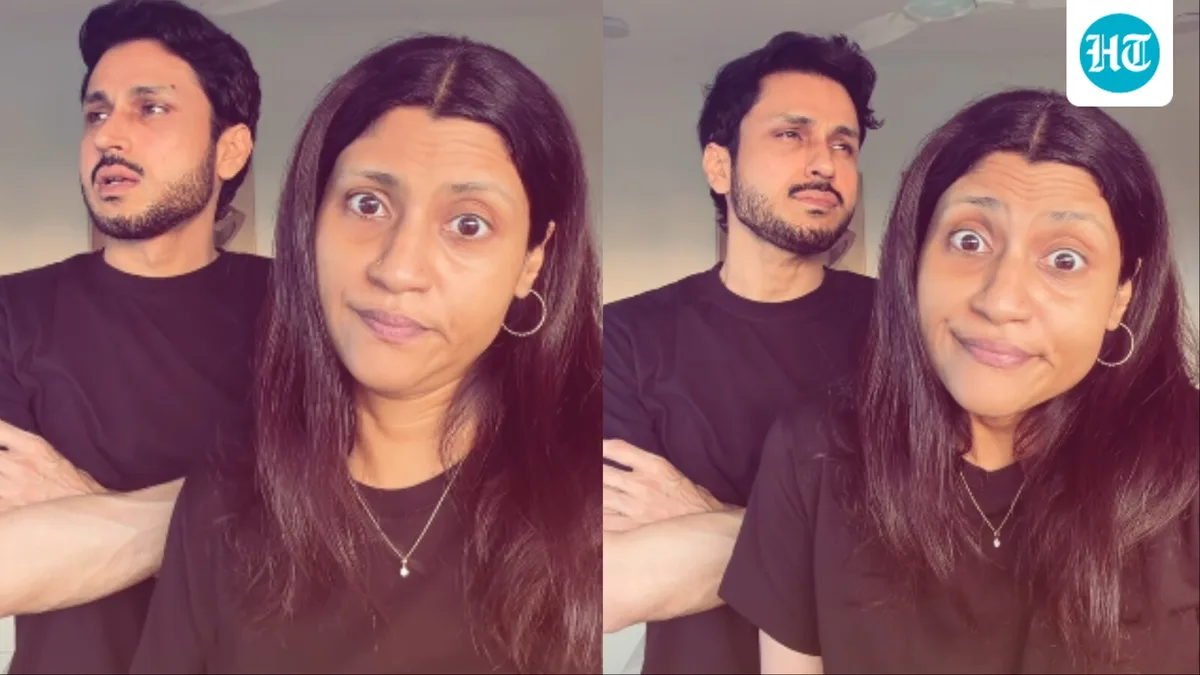 Konkona Sen Sharma shares playful video with Amol Parashar on his birthday, fans call it a ‘hard launch’