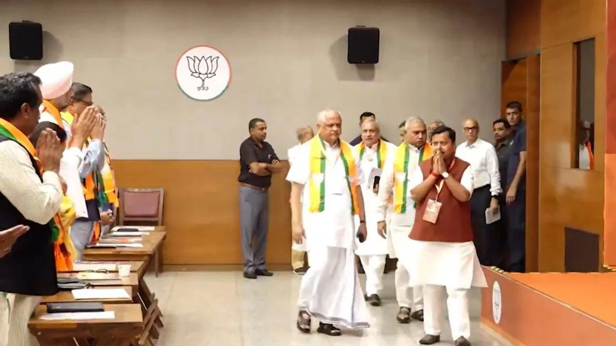 'No compromise': BJP targets Congress over Vande Mataram decision; passes resolution