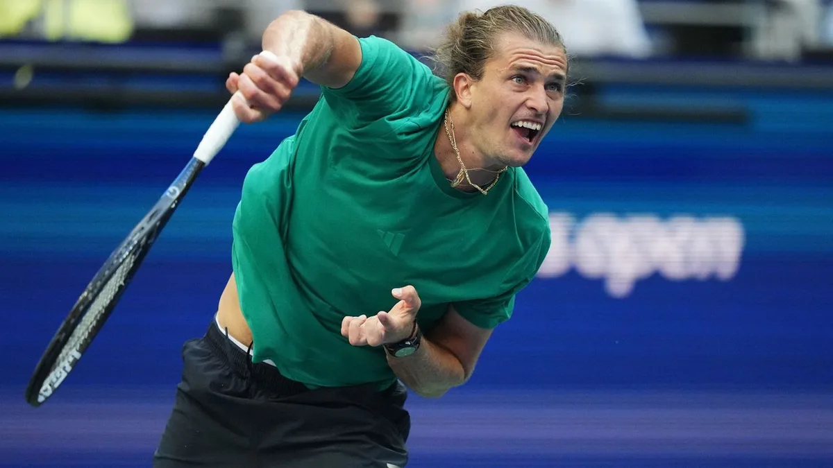 Tennis: Zverev bei US Open zunächst gegen Sonego