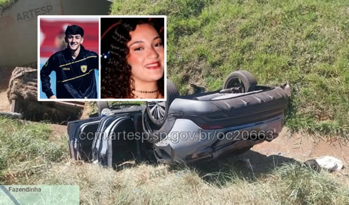 Mortes de jogador de futebol e irmã em acidente: o que se sabe sobre capotagem de carro