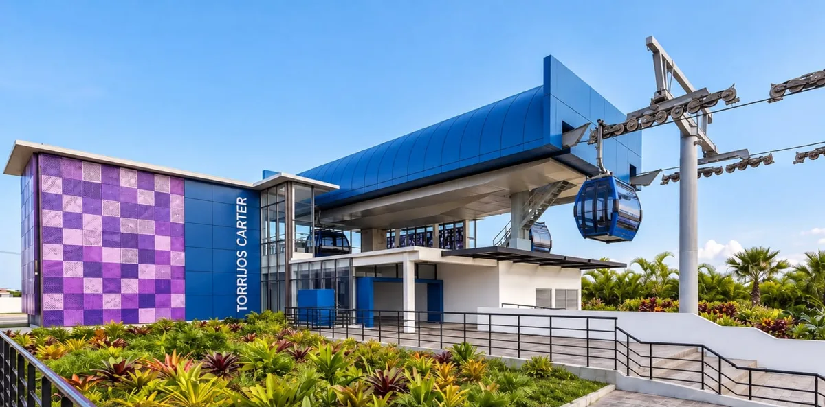 Teleférico en San Miguelito, Panamá, estaría listo en 2028 si no se registran retrasos