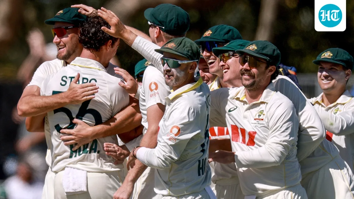 Lethal left-armers star as Australia take 101-run lead against Bangladesh in the second Test at South Mackay