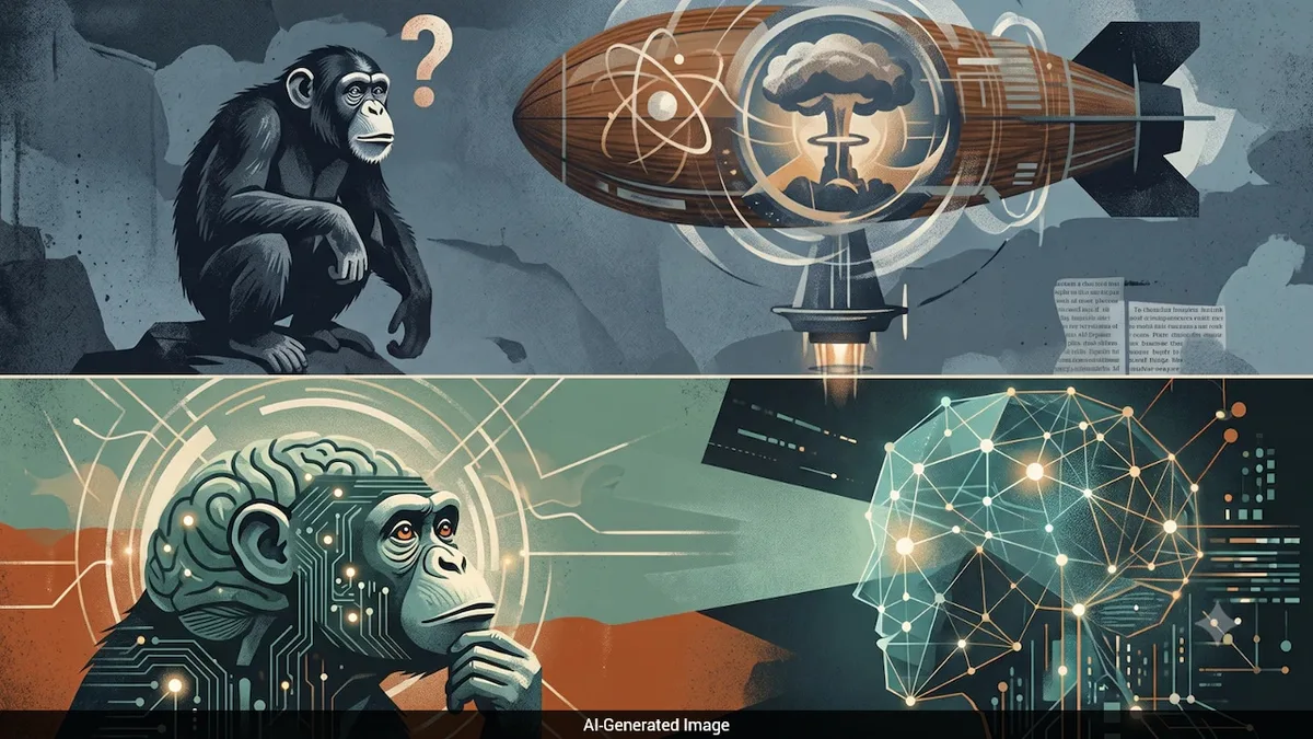 On Risk From Superintelligence, Top AI Expert's Chimpanzee-Nukes Analogy