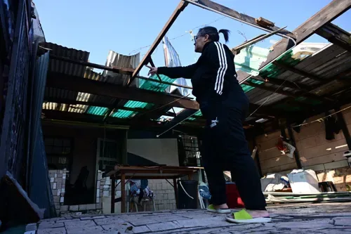 Tafelsig families count the cost after storm damages about 50 structures