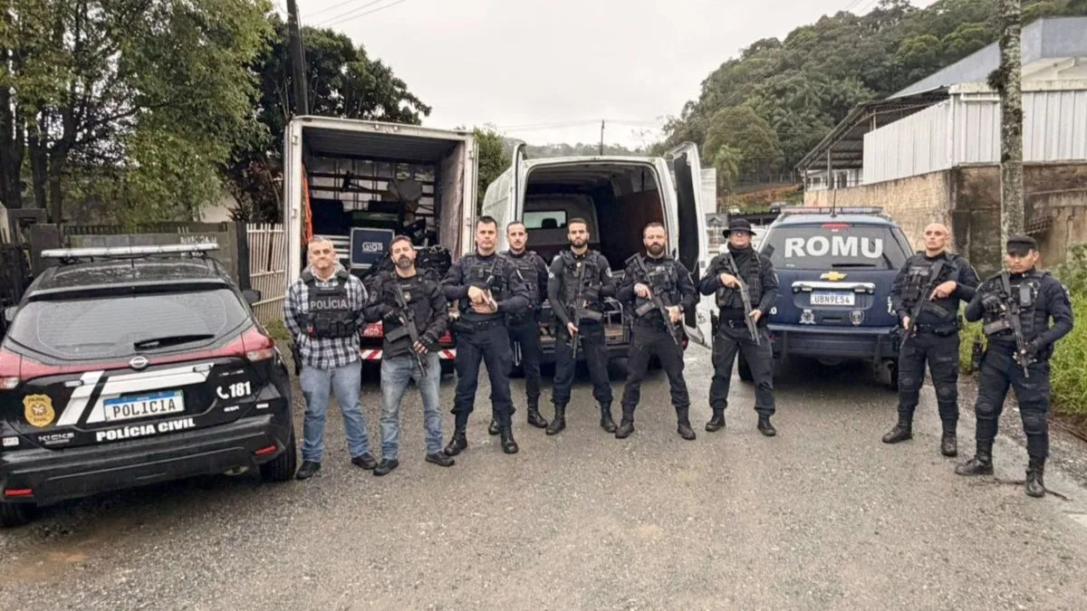 Rastreador entrega esconderijo e carga avaliada em R$ 1 milhão é recuperada em Joinville