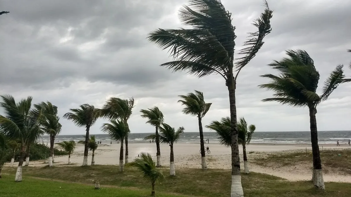 Frente fria: Marinha alerta para ventos de até 65 km/h no Litoral Norte de SP entre terça e quarta-feira