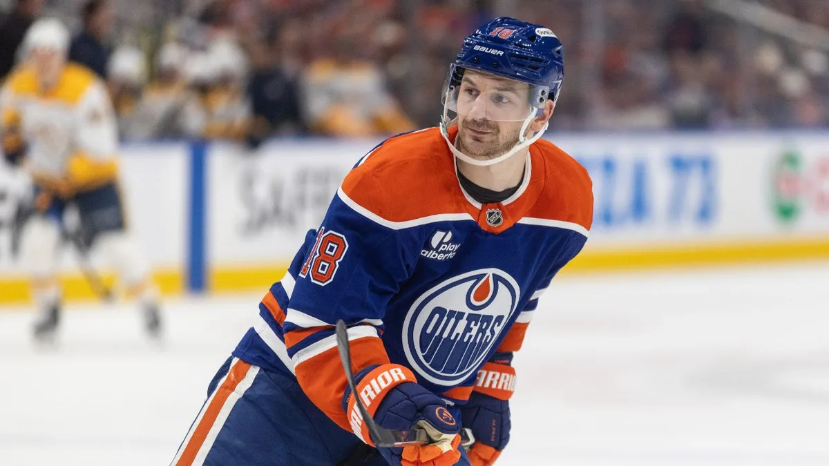 Zach Hyman returning to Oilers lineup against Mammoth