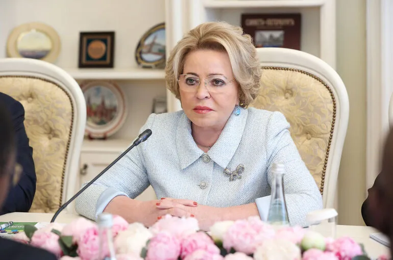 Матвиенко поздравила председателя парламента Южной Осетии с Днем Республики