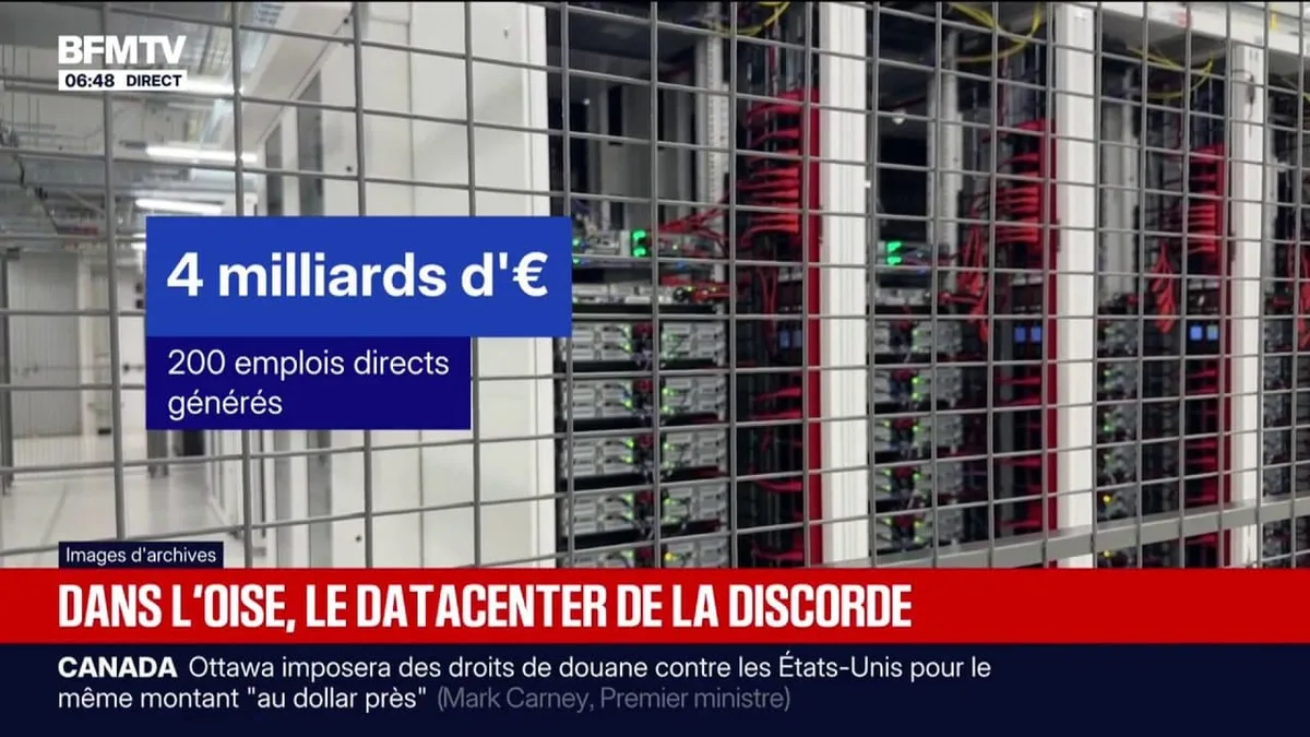 Oise: l'implantation de deux data centers inquiète les riverains pour leurs impacts sur leur quotidien