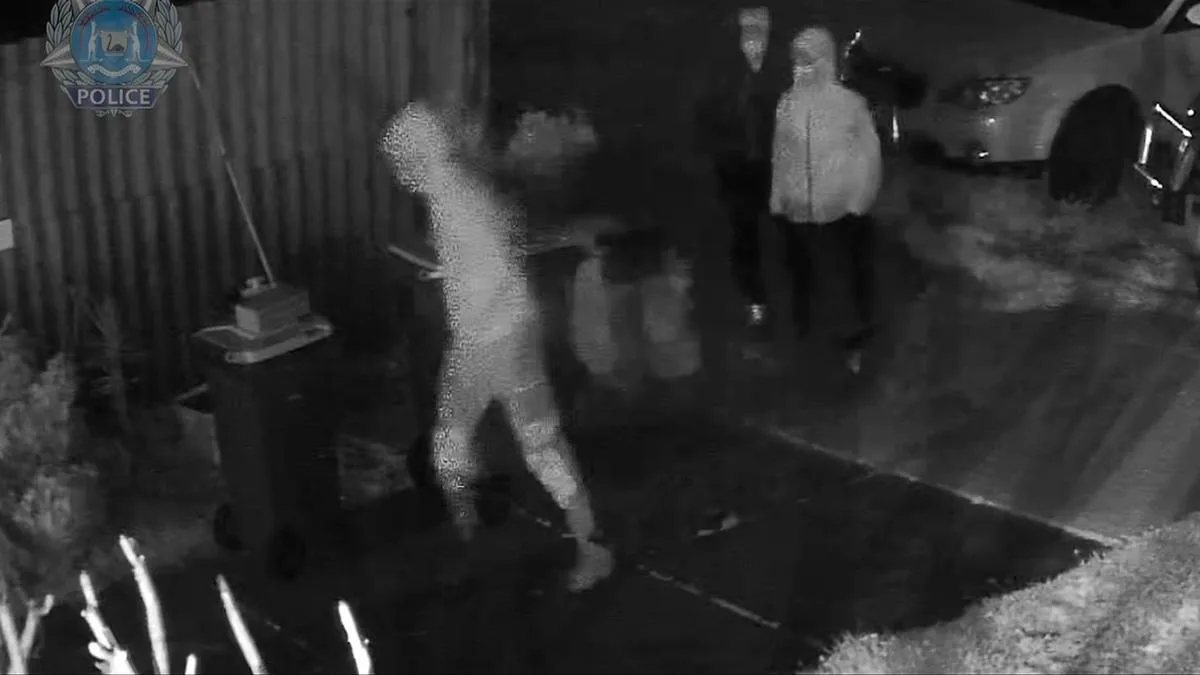 Men slashed as masked intruders storm Warnbro home armed with machete, axe and knife