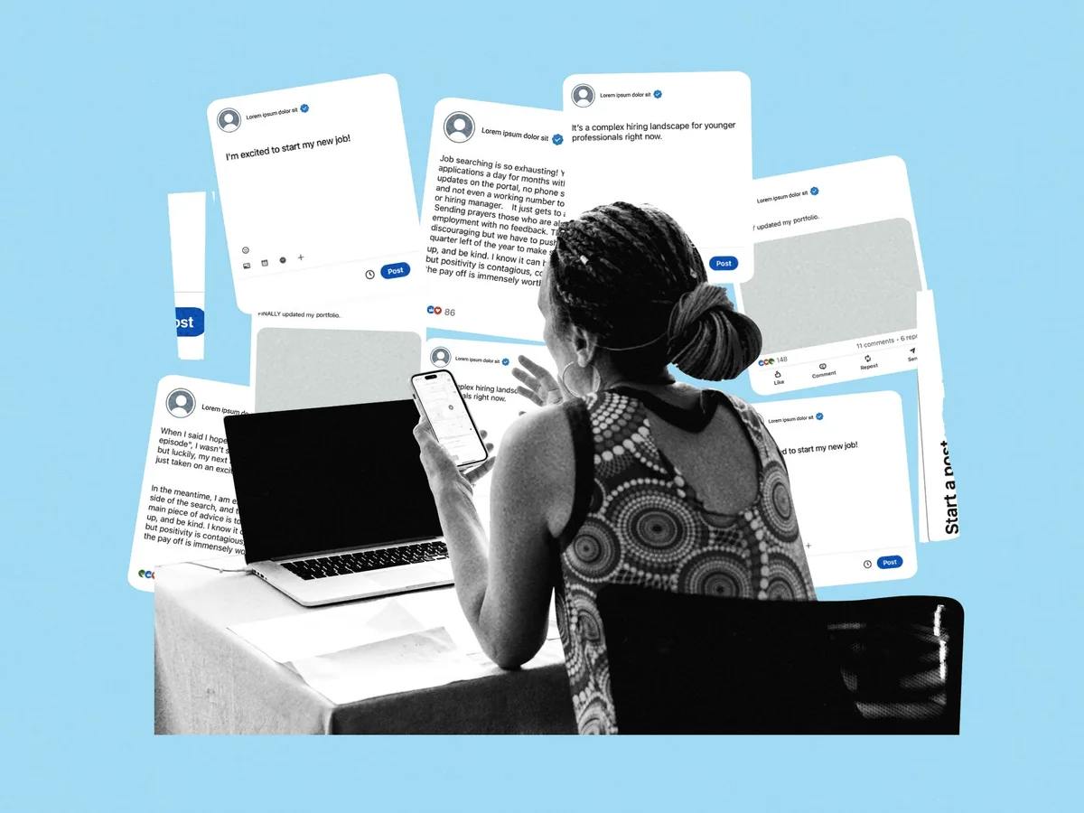 Everyone hates performative LinkedIn posts. Workers feel like they have to write them anyway.