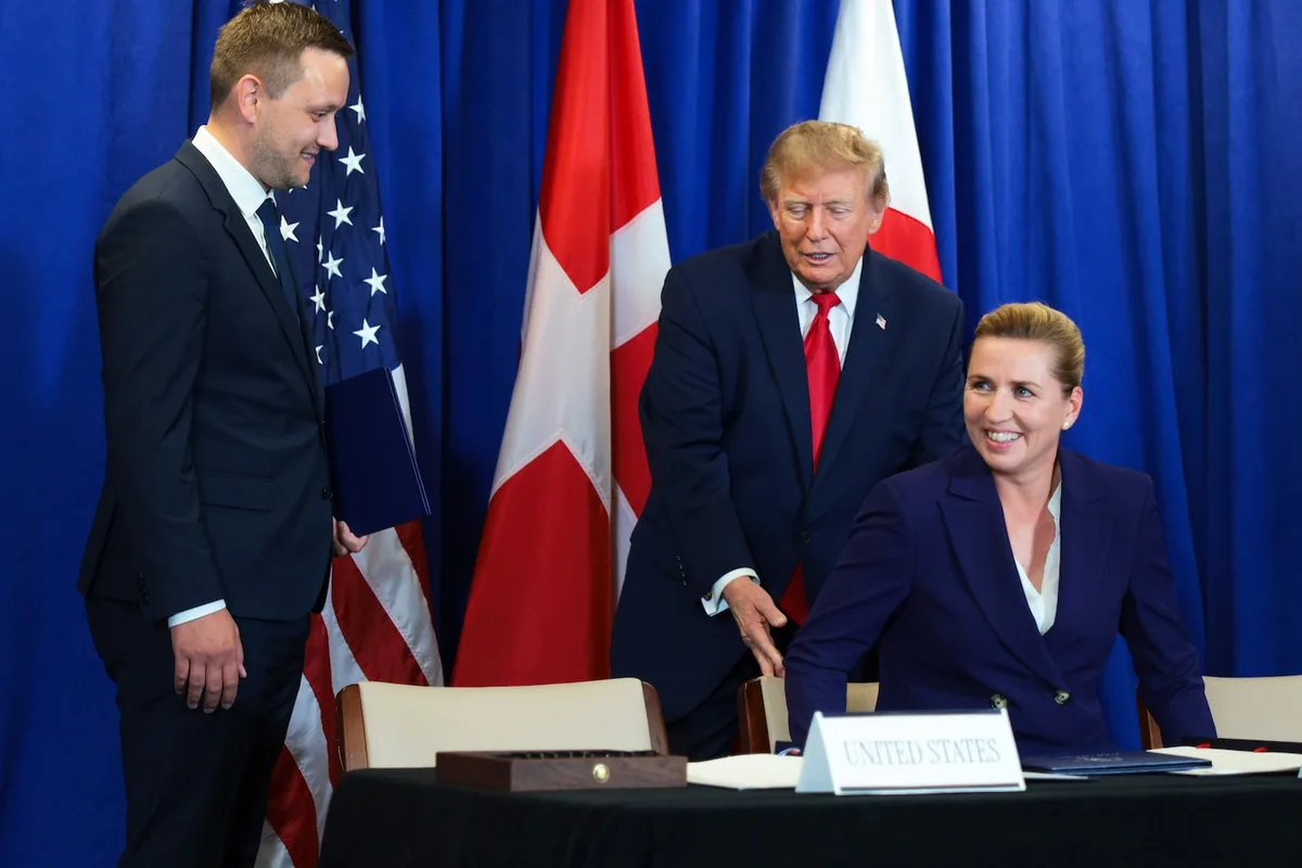 Trump pledges to open new Arctic military bases as he signs Greenland deal
