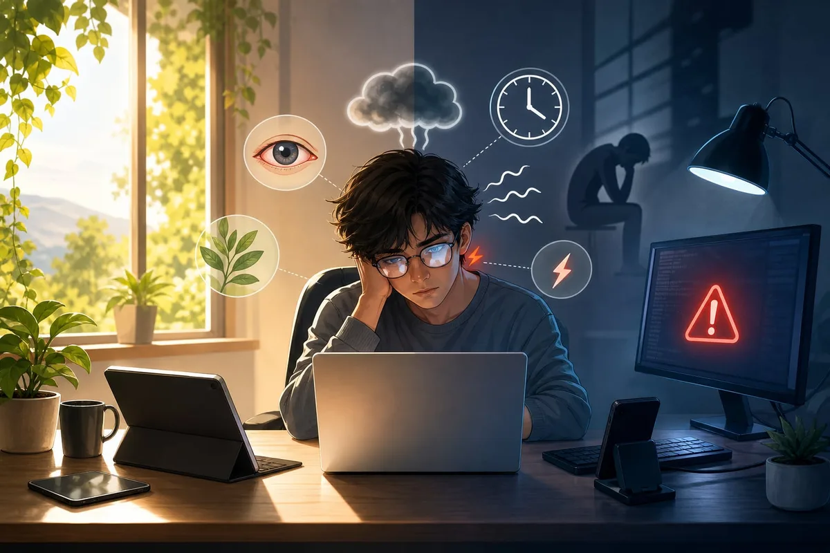 La ciencia advierte sobre el impacto actual del uso de pantallas en la salud física y mental