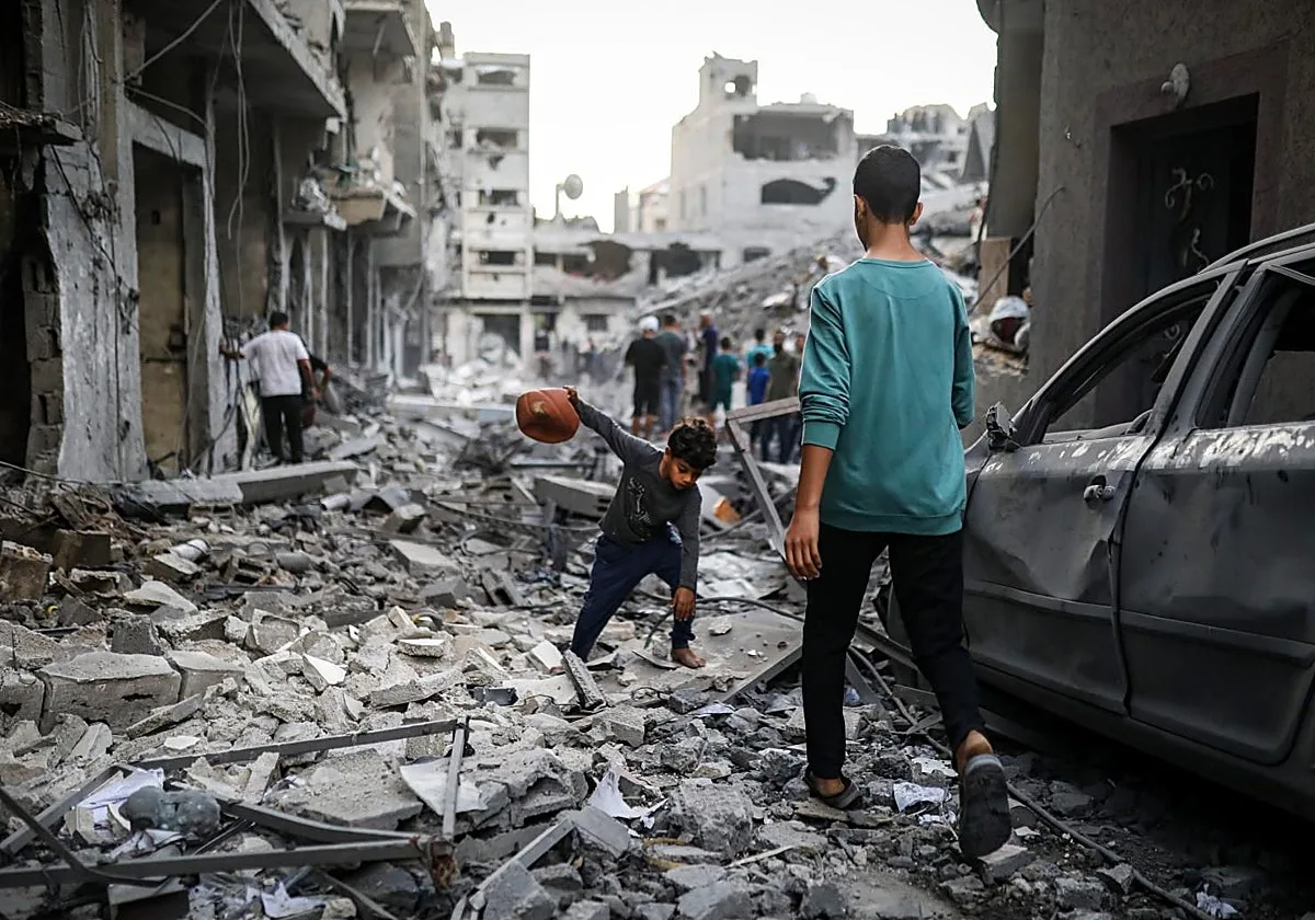 La mirada vacía de los niños de Gaza: «No se les puede tocar, siguen en alerta»