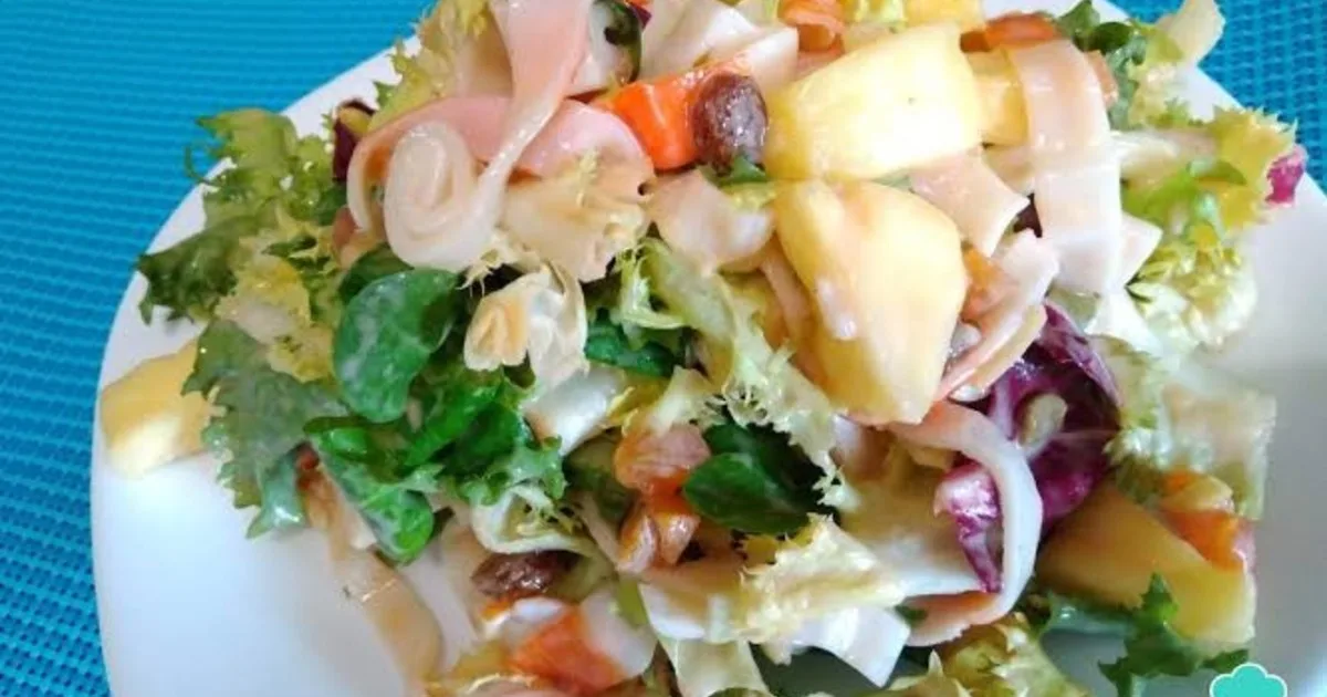 Los chefs coinciden: "La ensalada de palitos de cangrejo gana frescura con piña natural"