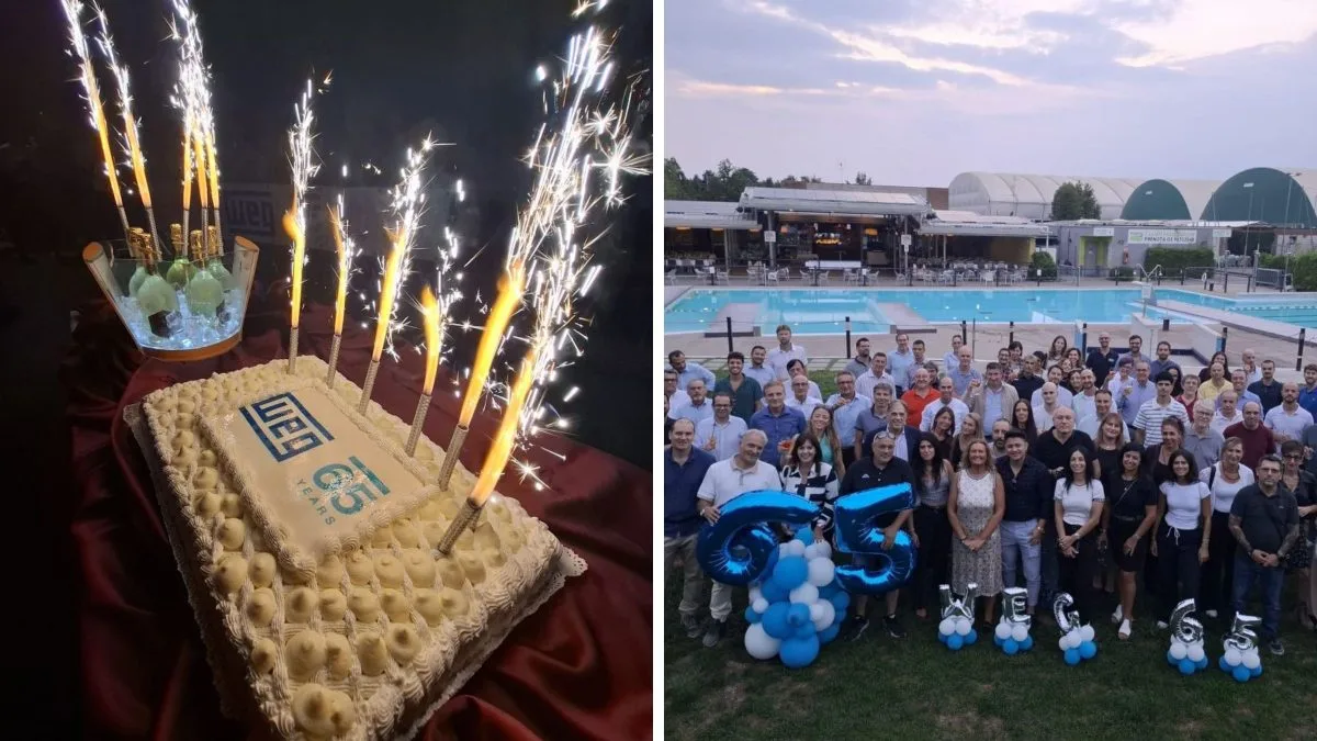 WEG faz megafesta na Itália para comemorar 65 anos e reúne funcionários em jantar especial; gigante dos motores nasceu em cidade de SC