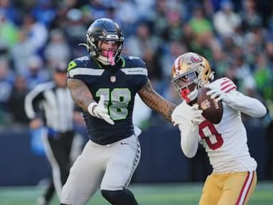Youth movement on defense helps fuel the 49ers' 32-29 win over the Seahawks