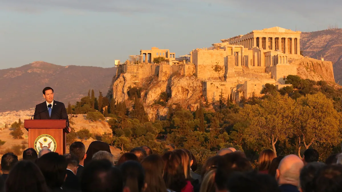 Gespräche in Athen: Rubio umwirbt die Gas-Drehscheibe Griechenland