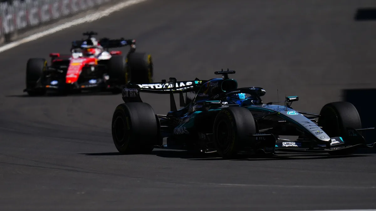 Spanish GP: Russell responds to Ferrari as drivers take on Madring for first time LIVE!