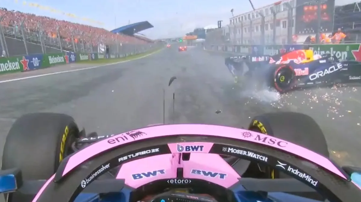 El analista oficial de la F1 reveló un dato clave sobre la maniobra por la que sancionaron a Colapinto en el GP de Países Bajos