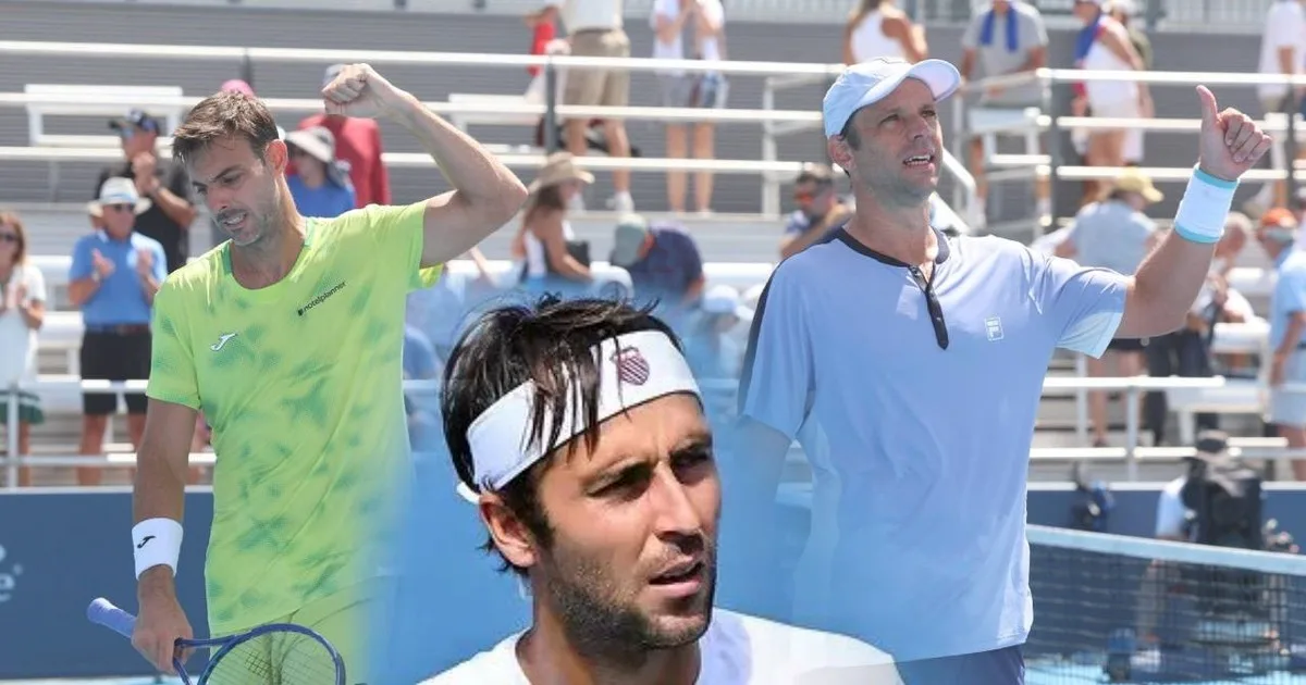 Se terminó el sueño para Tomás Etcheverry en dobles: con Darderi, fueron eliminados por Granollers - Zeballos