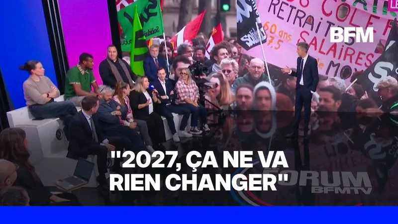 FORUM BFMTV - Le vif échange entre Farid et Sabrina sur l'appel à la moblisation le 17 octobre