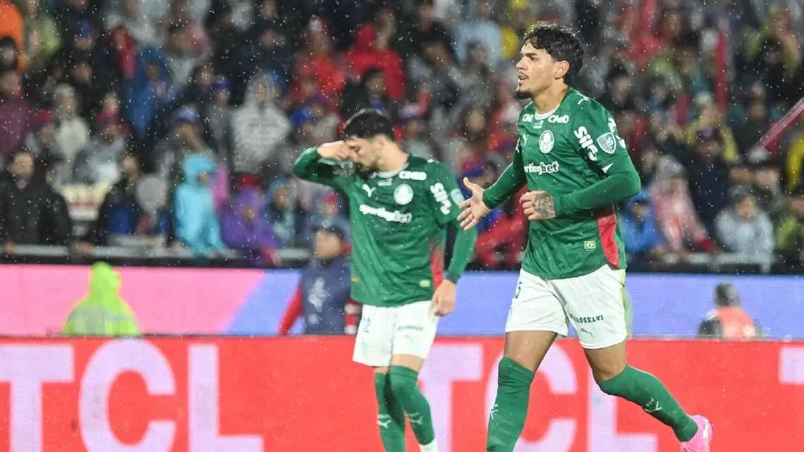 Palmeiras segura pressão e avança pelo placar mínimo contra o Cerro Porteño