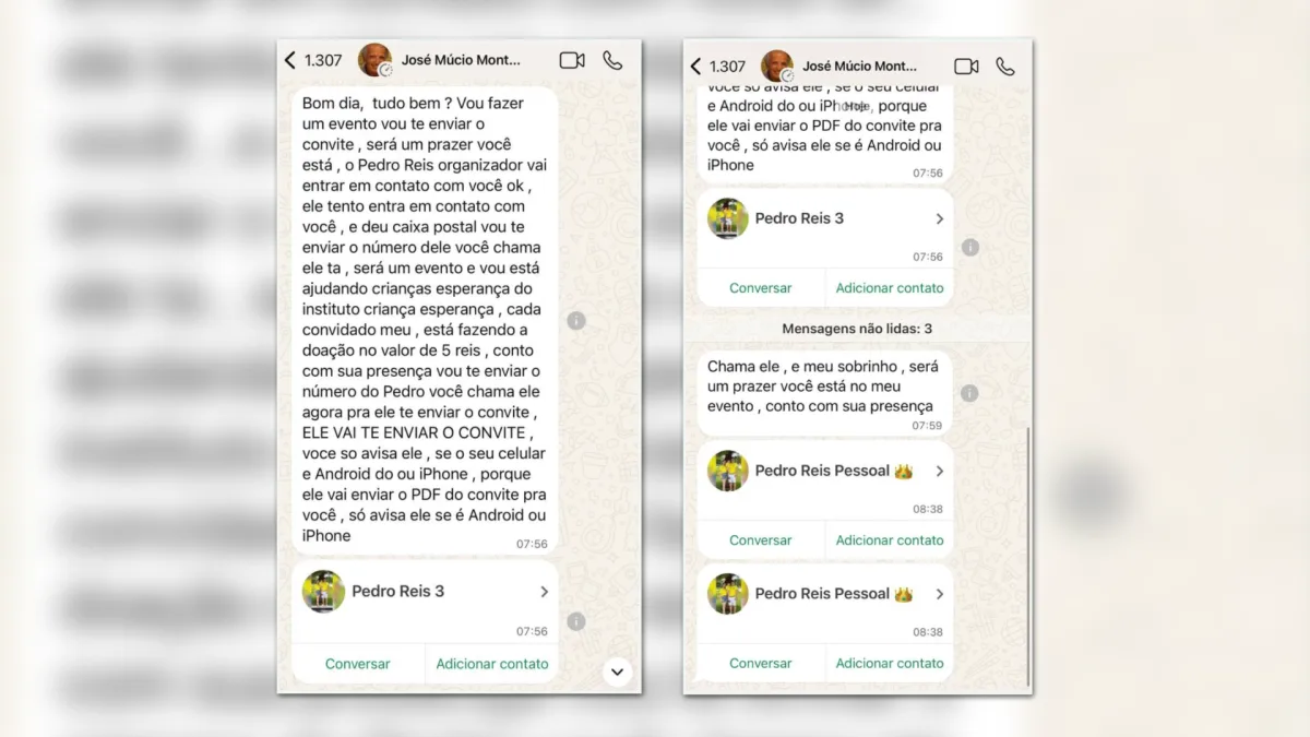 Ministro José Múcio tem o celular clonado
