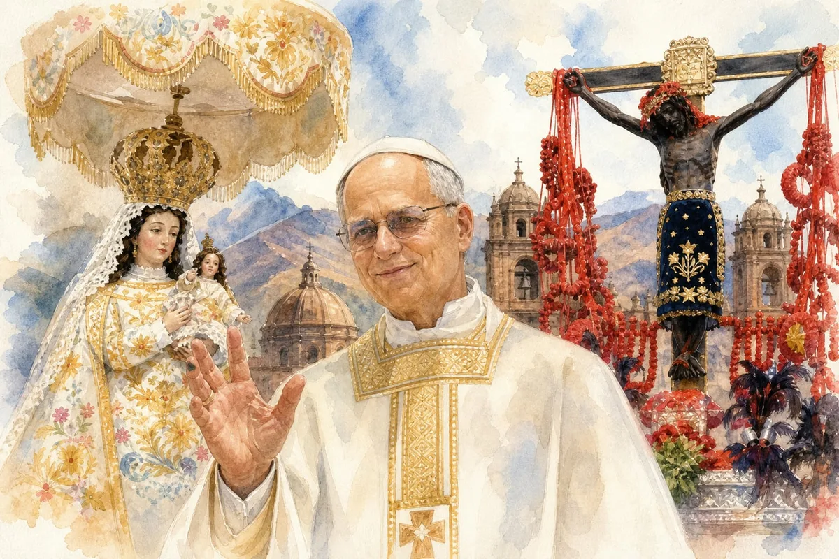 Papa León XIV en Cusco: entregará la Rosa de Oro a la Virgen de Belén y un sudario al Señor de los Temblores