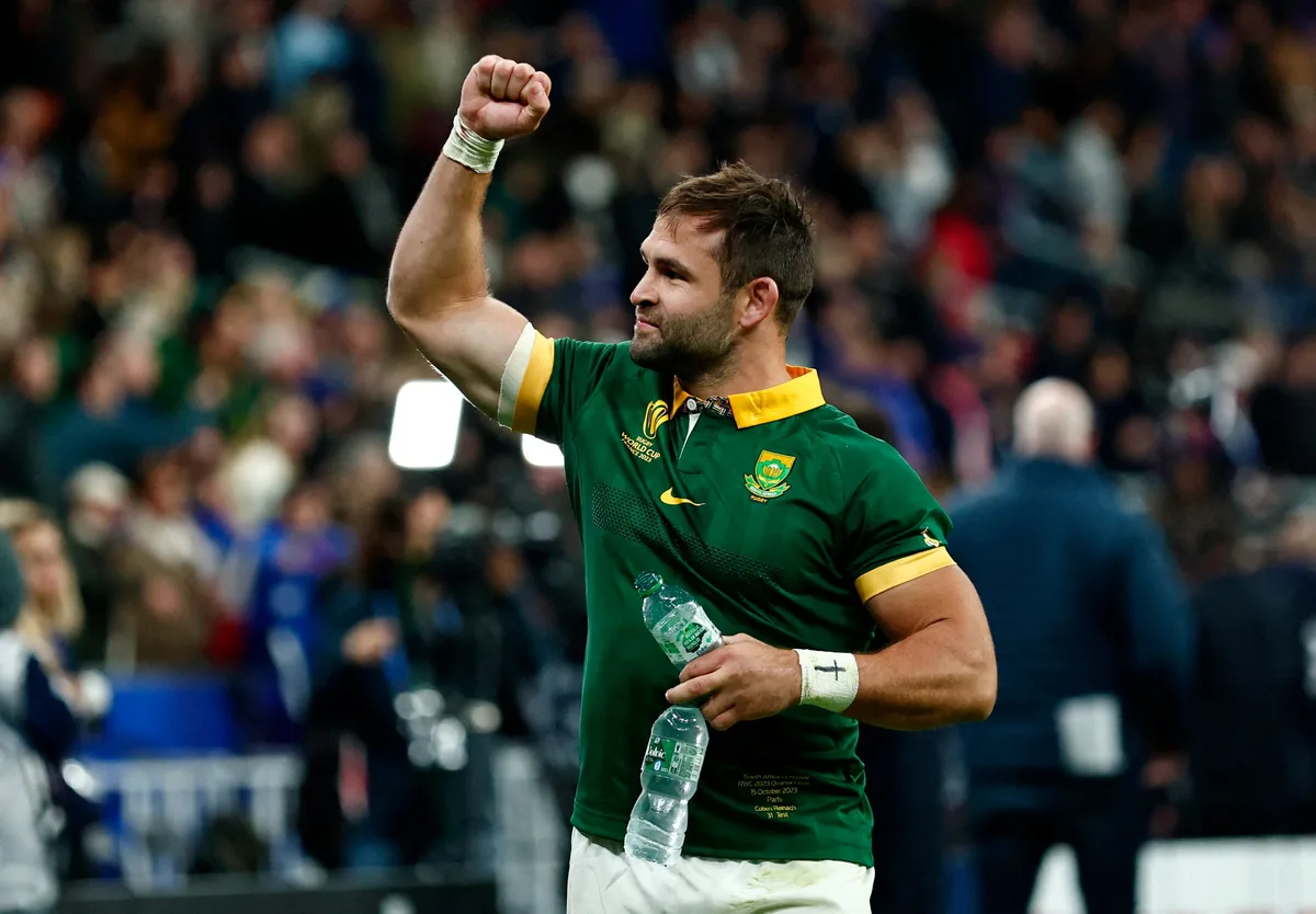 Cobus Reinach was there before when Boks turned tables on All Blacks