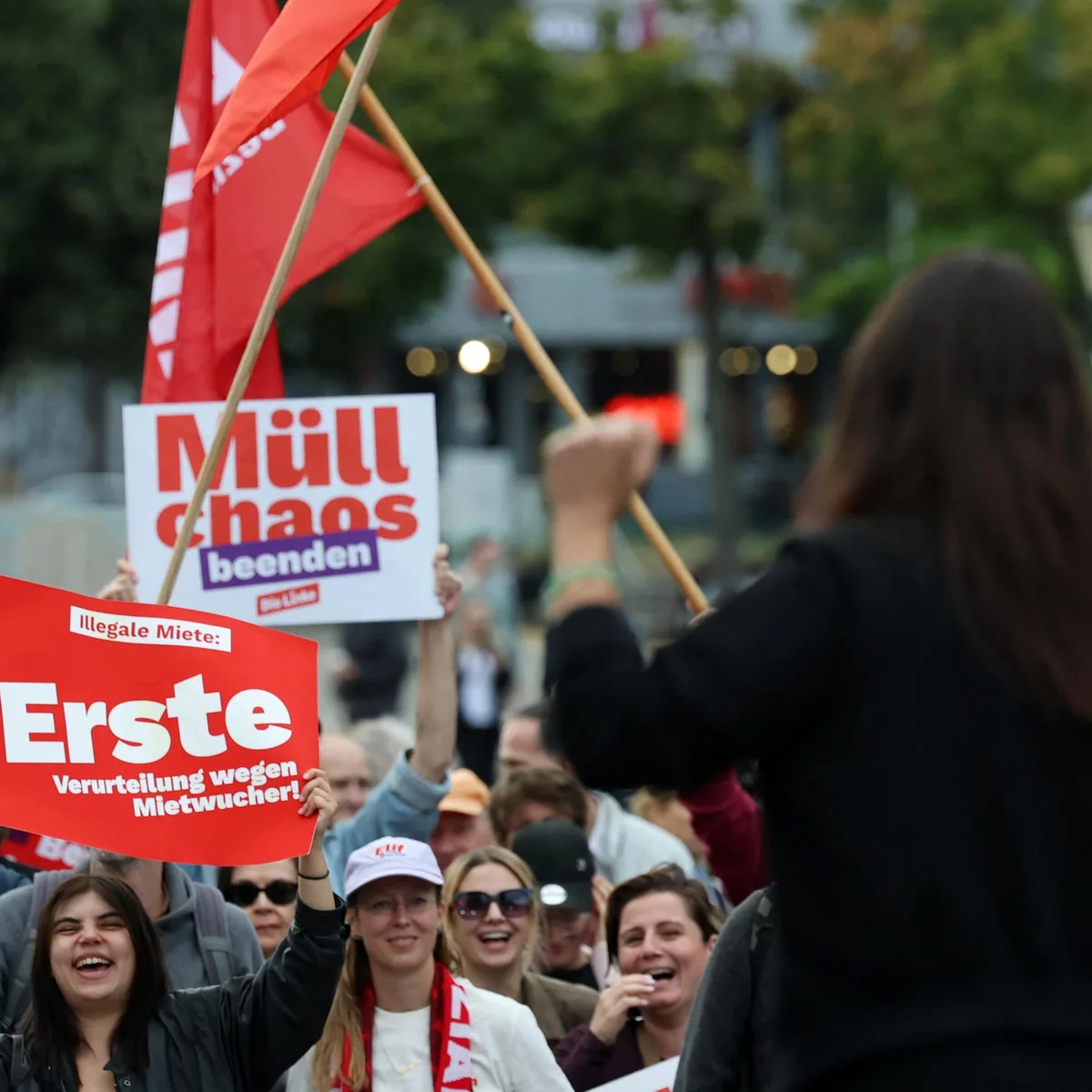 Rot-grün-rote Sondierungen - Berlin: Fraktionsspitze der Linken distanziert sich von Vanessa Emde