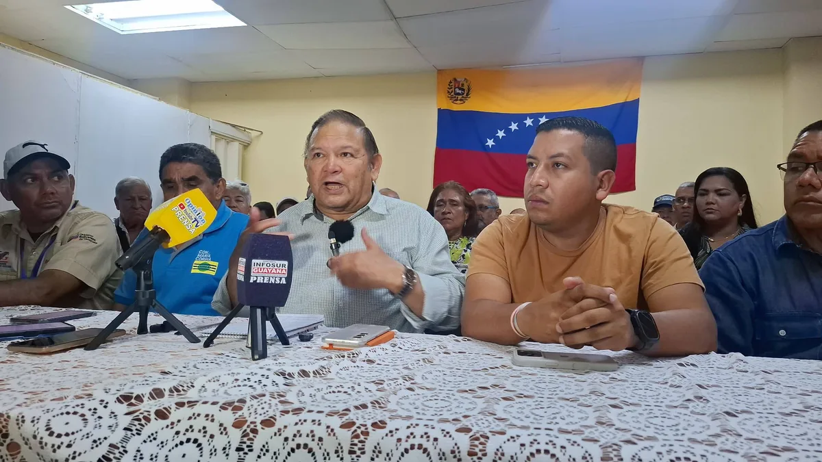 Andrés Velásquez en Guayana: El país exige un cronograma electoral con urgencia