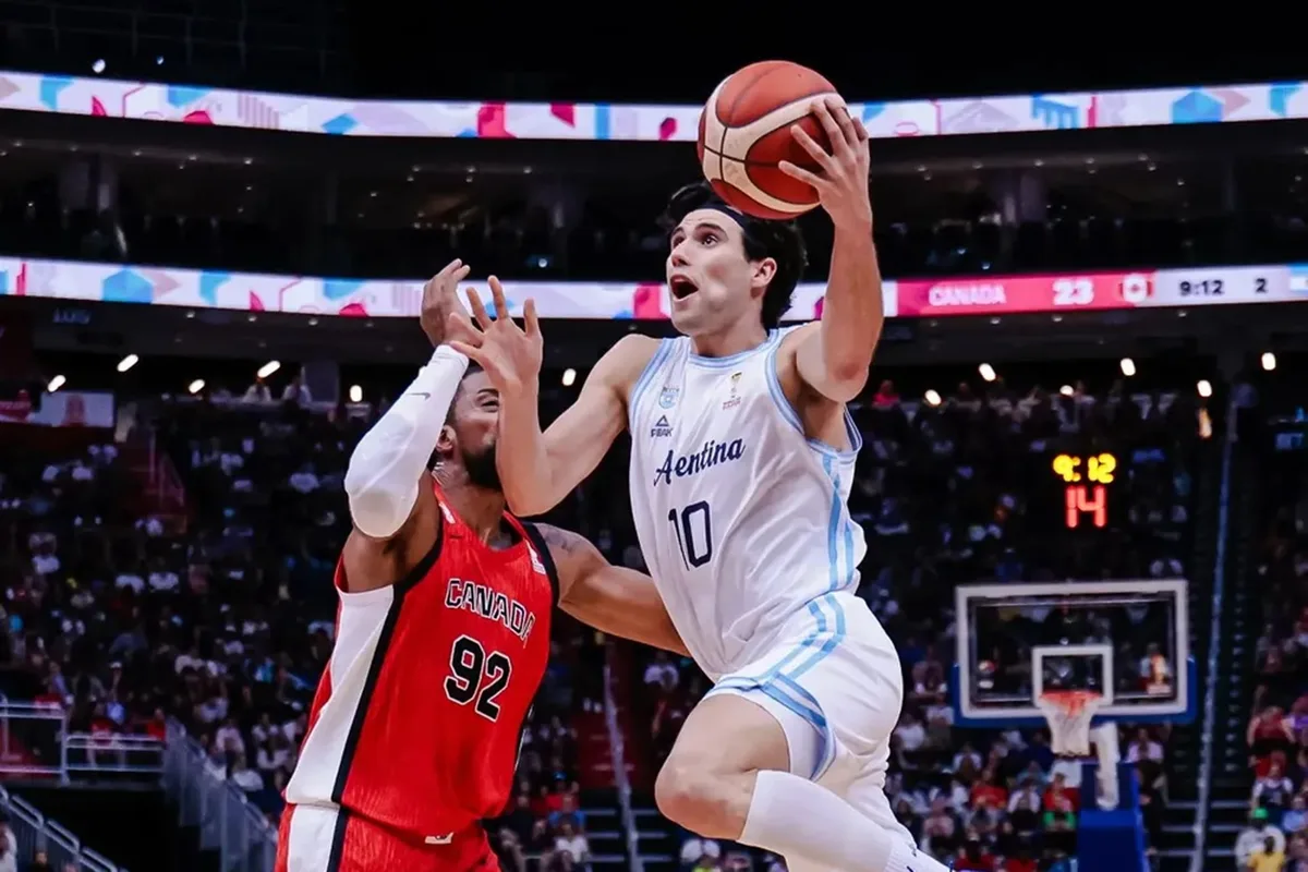 Argentina cayó ante Canadá por las eliminatorias FIBA, pero mantiene la ilusión de clasificarse al Mundial de Qatar 2027