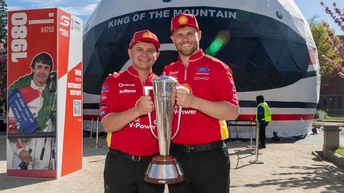 Brodie Kostecki and Todd Hazelwood still soaking in ‘truly cinematic’ Bathurst 1000 triumph