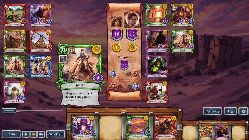Bannerlands mistura Civilization e Slay the Spire para criar um império… de cartas