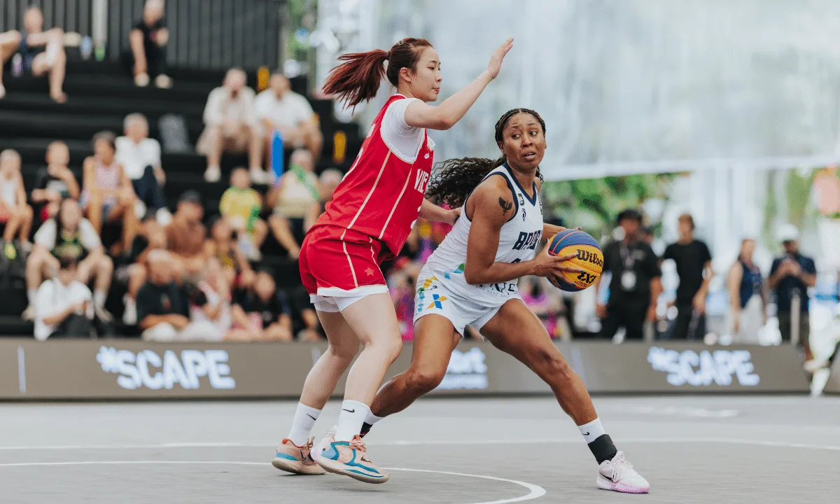 Brasil avança no Aberto de Singapura de basquete 3×3