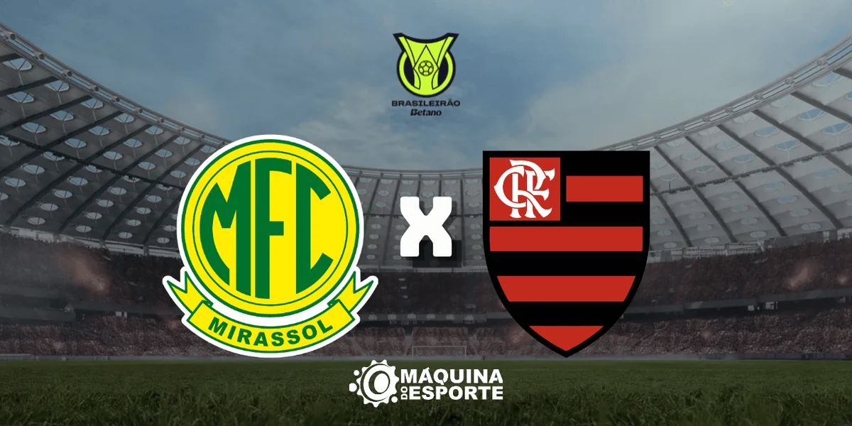 Mirassol x Flamengo: Onde assistir ao jogo da 23ª rodada do Brasileirão