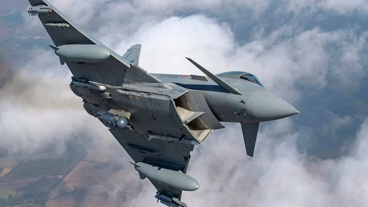 Kampjets schießen Drohne über Litauen ab