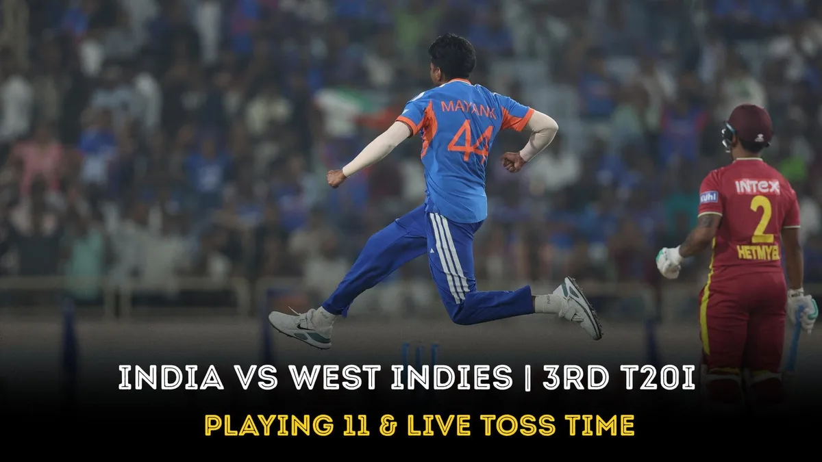 India vs West Indies 3rd T20I: Playing 11, live toss time (IST), streaming